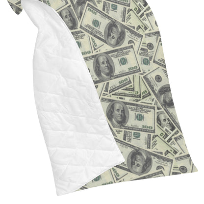 Dollar Pattern Print Design DO02 Premium Quilt
