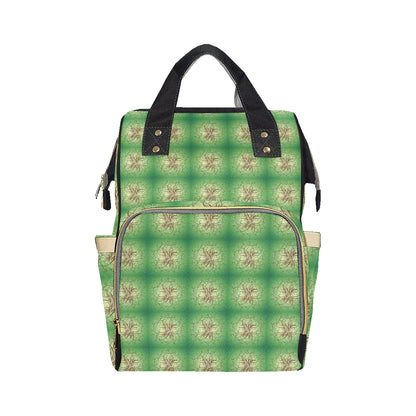Celtic Pattern Print Design 05 Diaper Bag Backpack