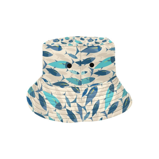 Tuna Fish Print Design LKS302 Unisex Bucket Hat