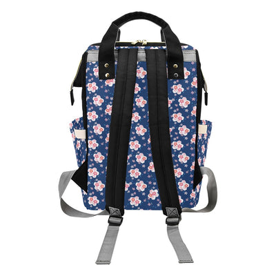 Sakura Print Design LKS306 Diaper Bag Backpack