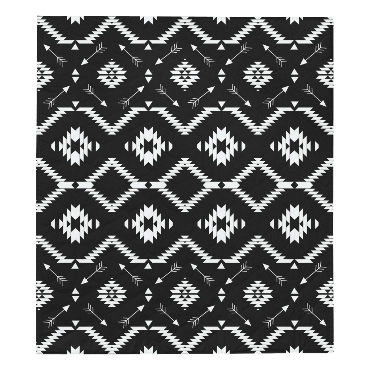 Native Pattern Print Design A04 Premium Quilt