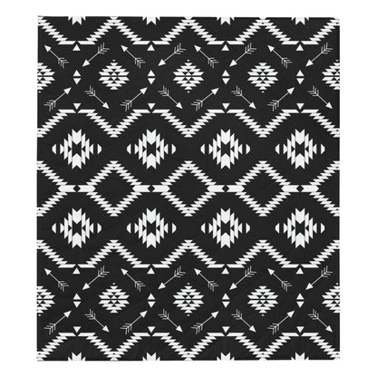 Native Pattern Print Design A04 Premium Quilt
