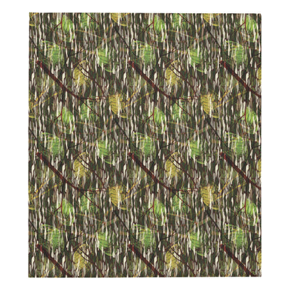 Camouflage Realtree Pattern Print Design 02 Premium Quilt
