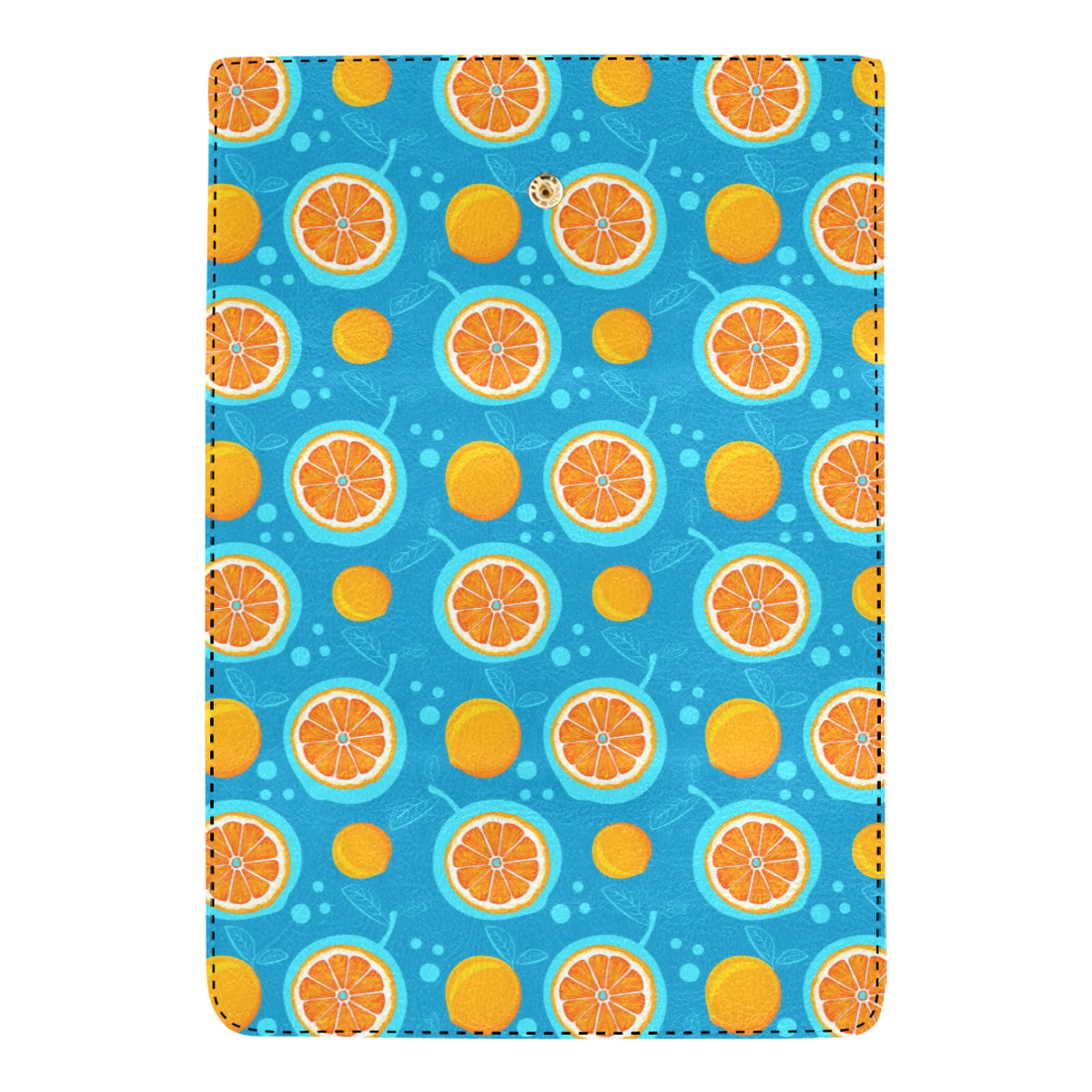 Grapefruit Pattern Print Design GF03 Women's Trifold Wallet