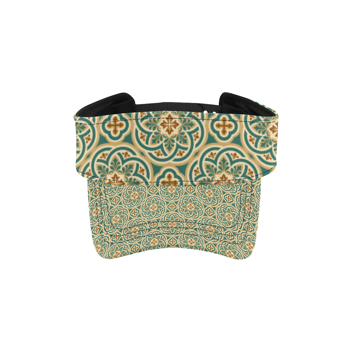 Cross Pattern Print Design 01 Unisex Sun Visor