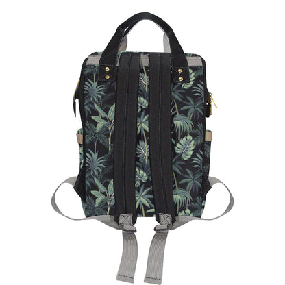 Rainforest Pattern Print Design RF02 Diaper Bag Backpack