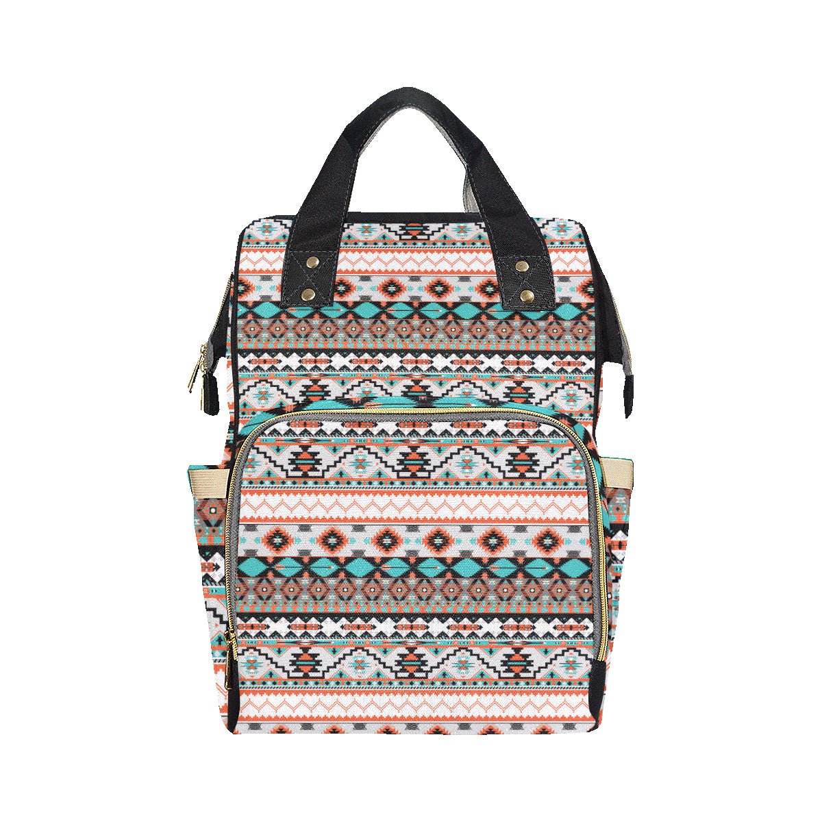 Tribal Aztec Indians pattern Diaper Bag Backpack