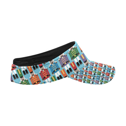 Nutcracker Pattern Print Design A02 Unisex Sun Visor