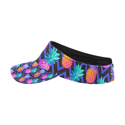 Pineapple Color Art Pattern Unisex Sun Visor