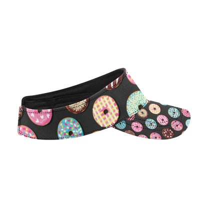Donut Pattern Print Design DN02 Unisex Sun Visor