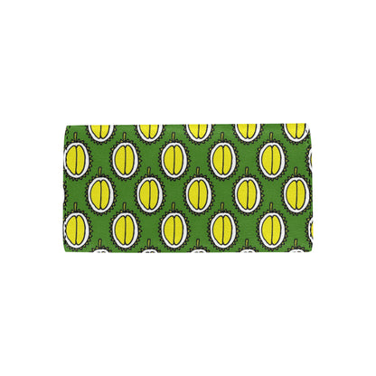 Durian Pattern Print Design DR01 Women's Trifold Wallet