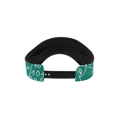 Math Pattern Print Design 01 Unisex Sun Visor