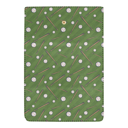 Baseball Pattern Print Design 02 Women's Trifold Wallet