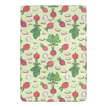 Radish Pattern Print Design A04 Women's Trifold Wallet