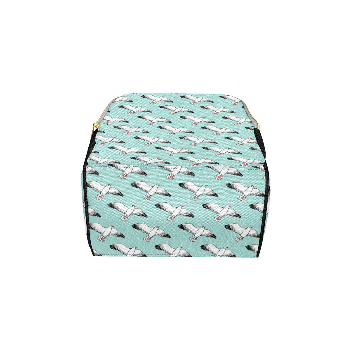 Pigeon Pattern Print Design 02 Diaper Bag Backpack