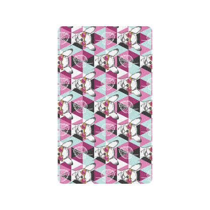 Chihuahua Cute Triangle Pattern Rubber Doormat
