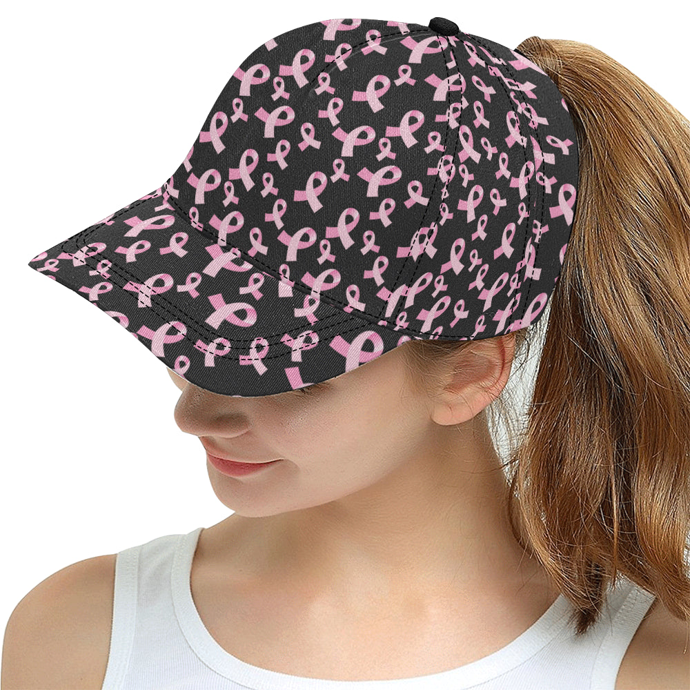 Breast Cancer Awareness Design Snapback Cap