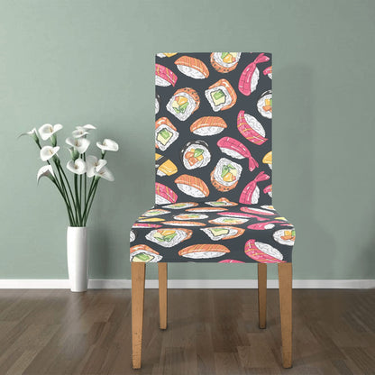 Sushi Print Design LKS306 Dining Chair Slipcover