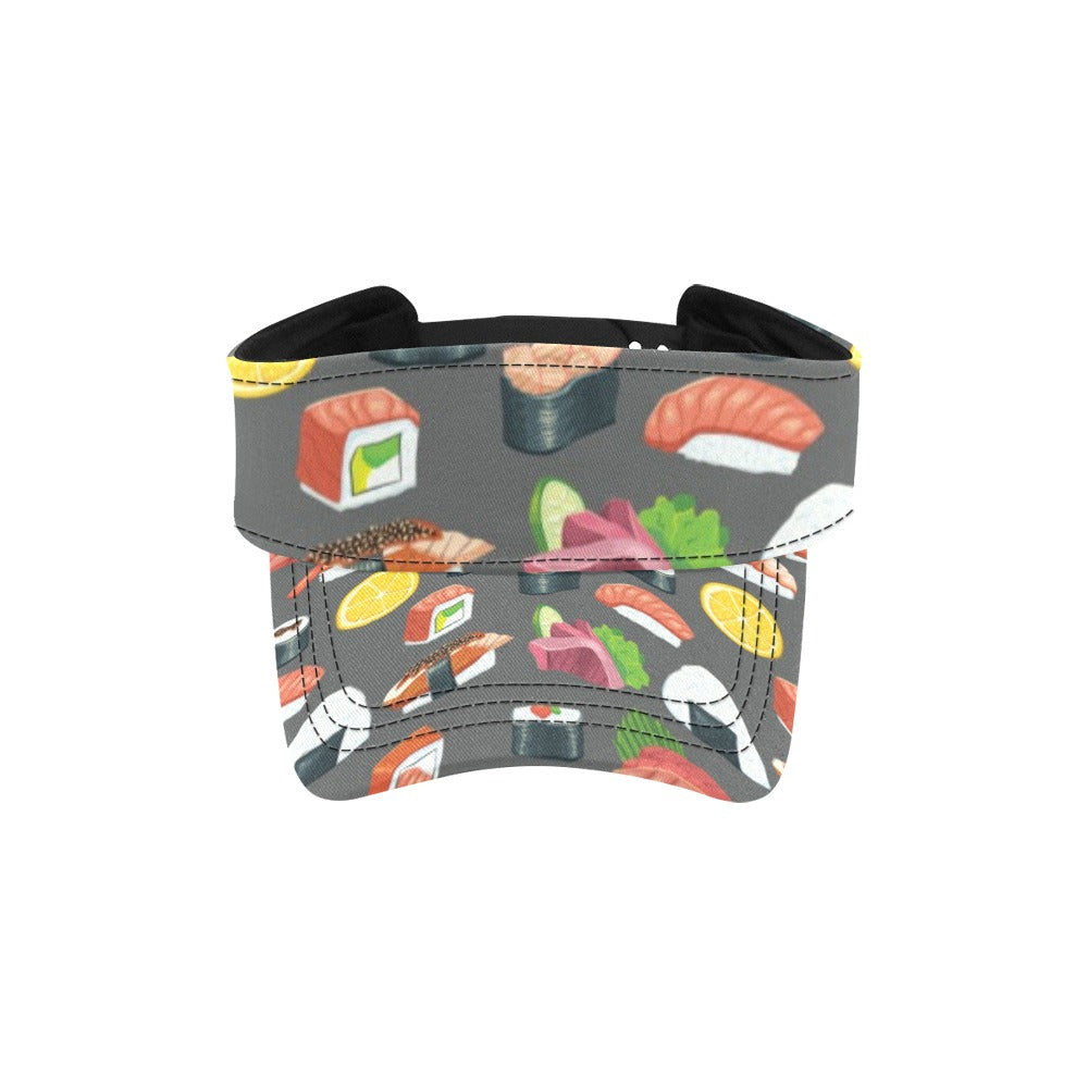 Sushi Print Design LKS302 Unisex Sun Visor