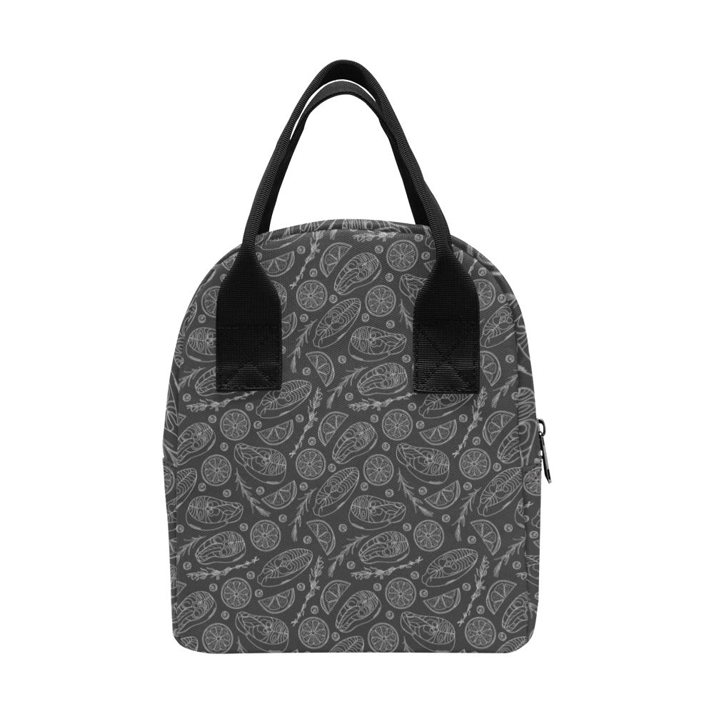 Steak Print Design LKS301 Insulated Lunch Bag
