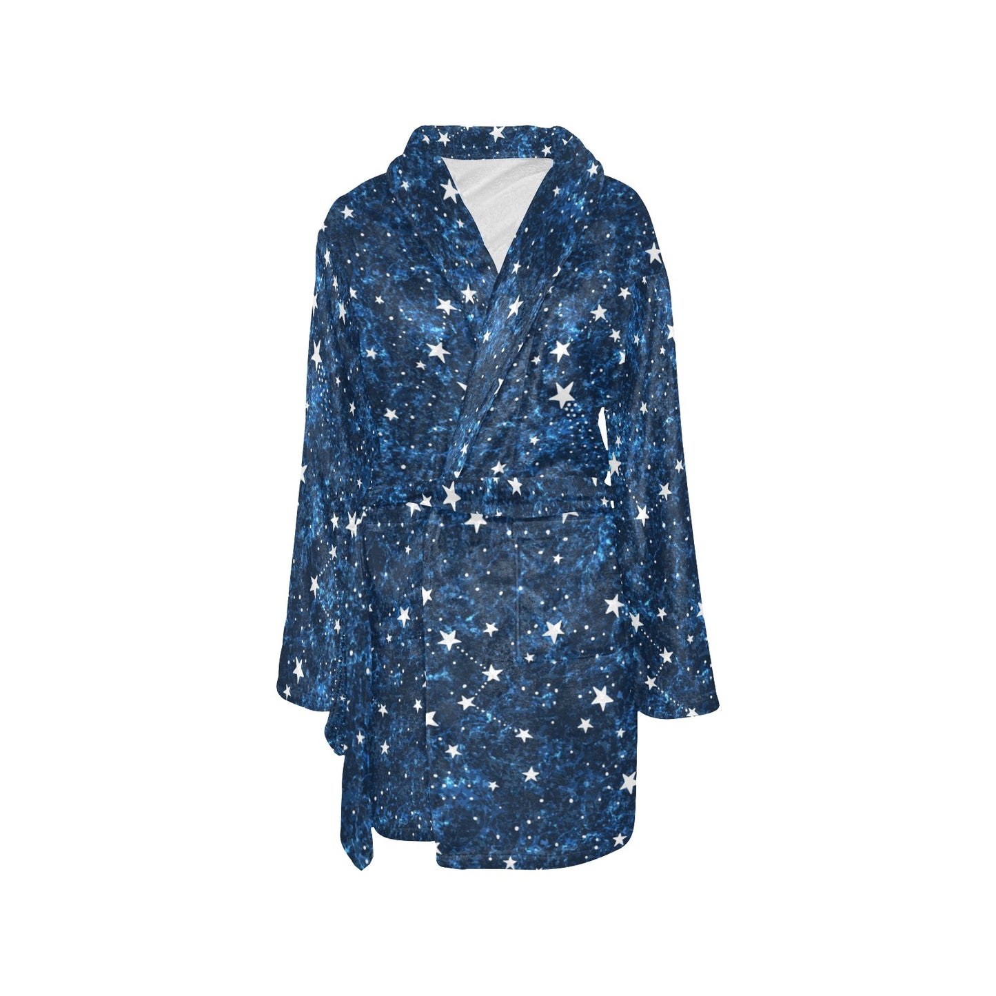 Cosmic Pattern Print Design 05 Women's Fleece Robe