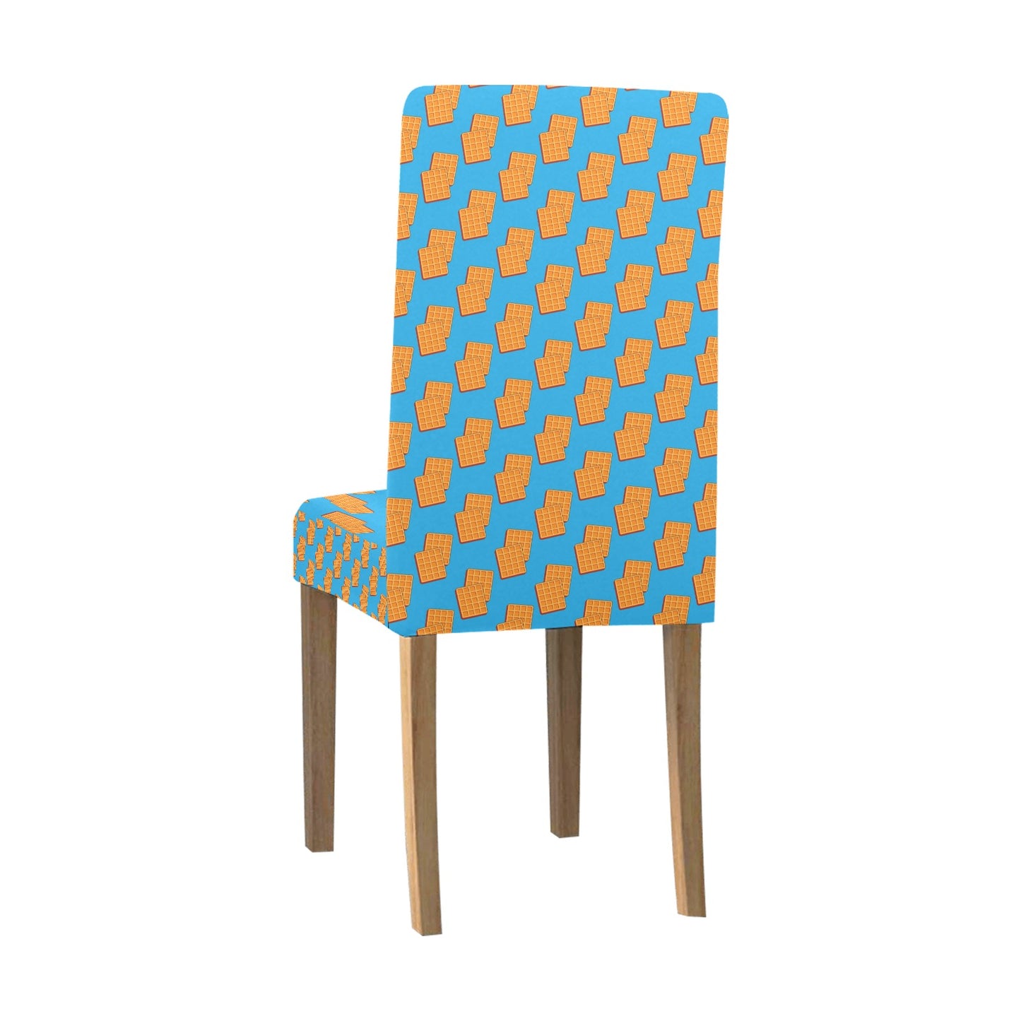 Waffle Print Design LKS304 Dining Chair Slipcover