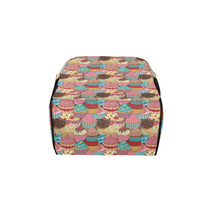 Cupcake Pattern Print Design CP01 Diaper Bag Backpack