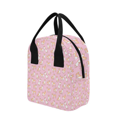 Shiba Inu Print Design LKS303 Insulated Lunch Bag