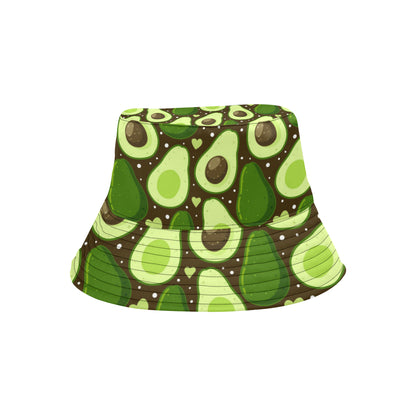 Avocado Pattern Print Design AC04 Unisex Bucket Hat