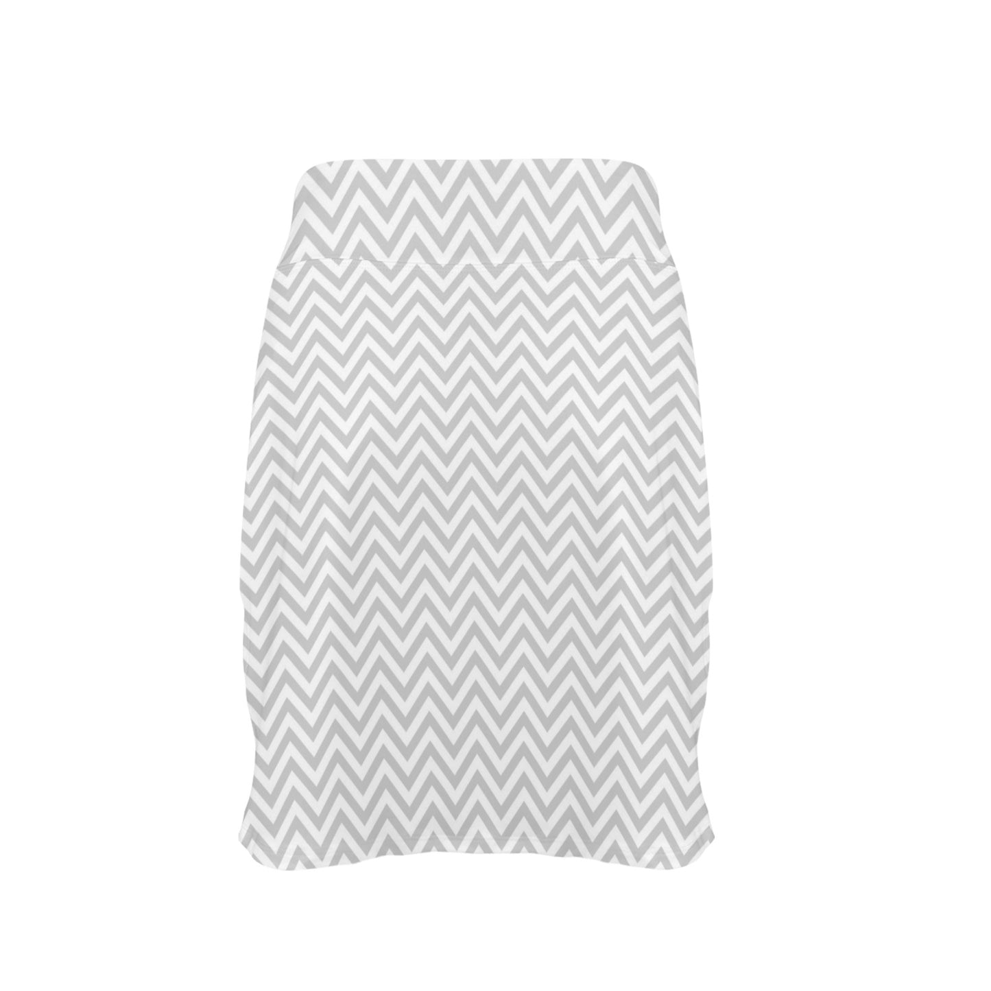 Chevron Print Design LKS401 17" Golf & Pickleball Skort with Pockets