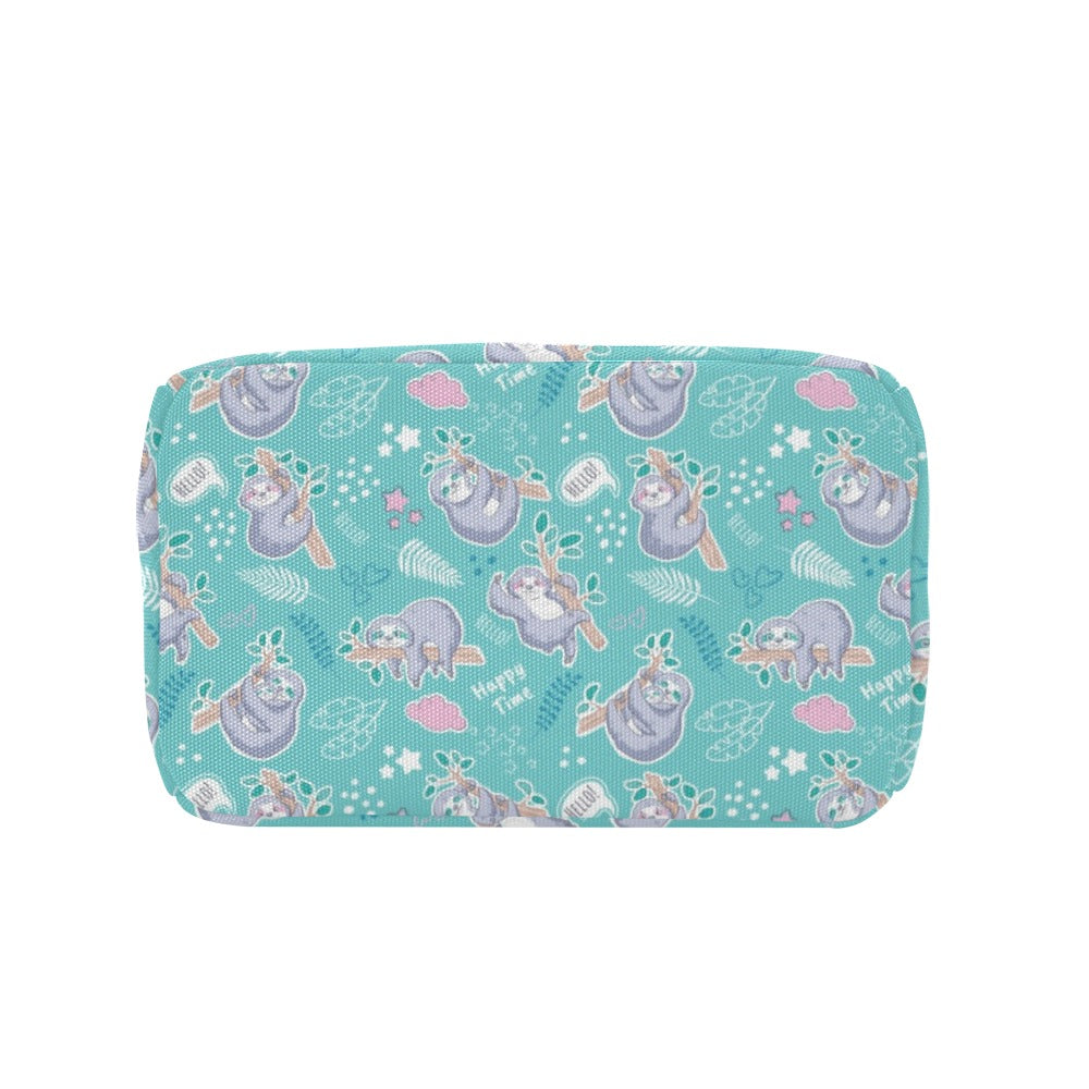 Sloth Print Design LKS309 Insulated Lunch Bag