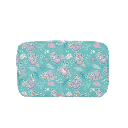 Sloth Print Design LKS309 Insulated Lunch Bag