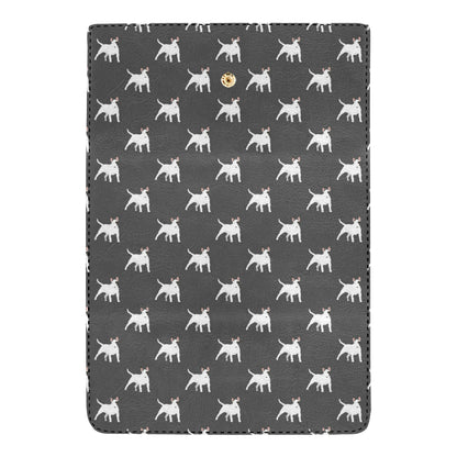 Bull Terriers Pattern Print Design 02 Women's Trifold Wallet