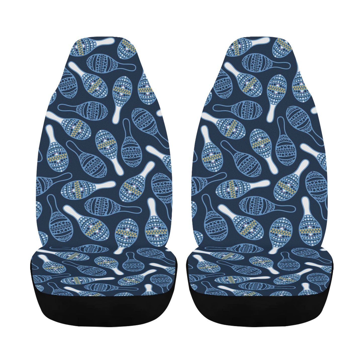 Maracas Print Design LKS401 Car Seat Covers