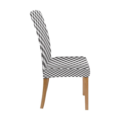 Gingham Print Design LKS402 Dining Chair Slipcover
