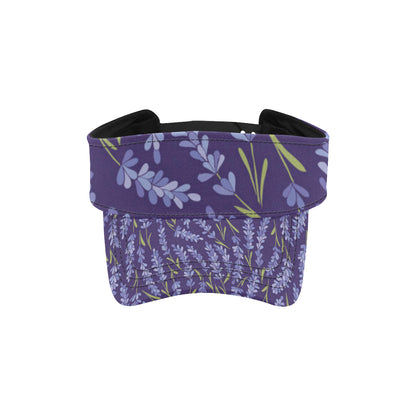 Lavender Pattern Print Design 03 Unisex Sun Visor