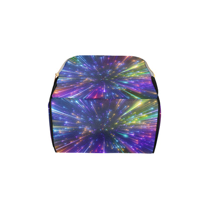 Celestial Rainbow Speed Light Diaper Bag Backpack