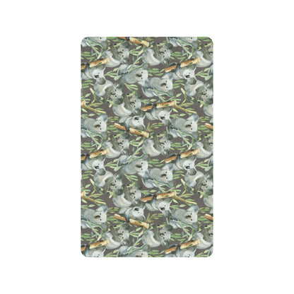 Koala Pattern Design Print Rubber Doormat