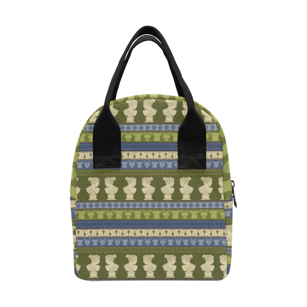 Ancient Greek Statue Print Design LKS301 Insulated Lunch Bag
