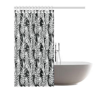 Pineapple Pattern Print Design PP08 Shower Curtain