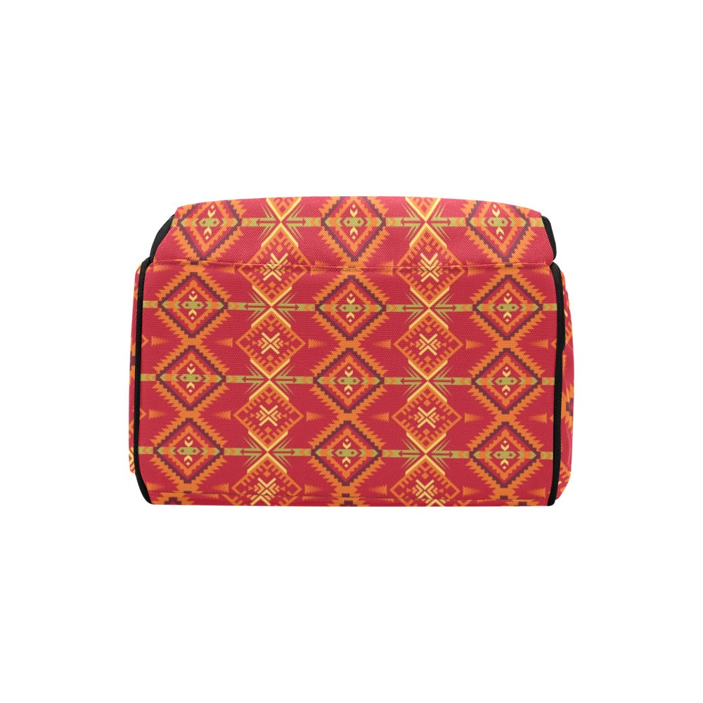 Southwest Pattern Print Design LKS305 Diaper Bag Backpack