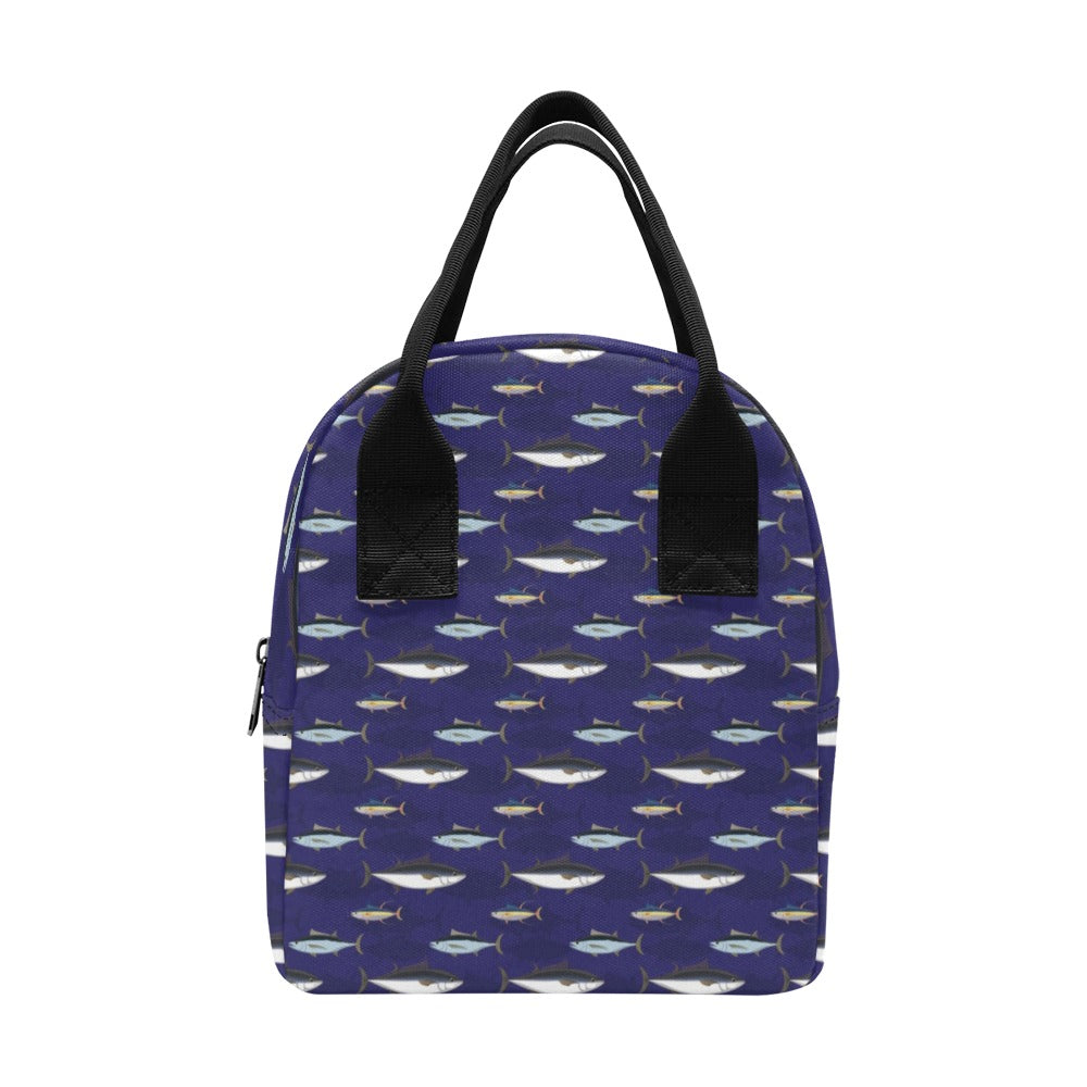 Tuna Fish Print Design LKS304 Insulated Lunch Bag