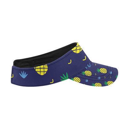 Pineapple Pattern Print Design A01 Unisex Sun Visor