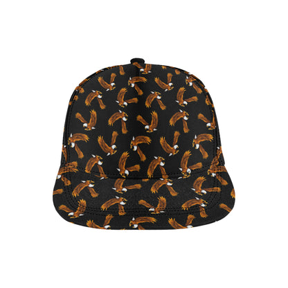 Eagles Print Pattern Snapback Cap