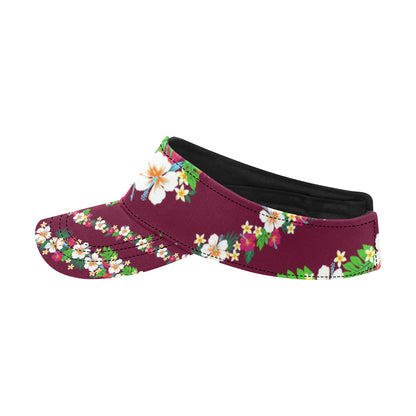 Hawaiian Themed Pattern Print Design H06 Unisex Sun Visor