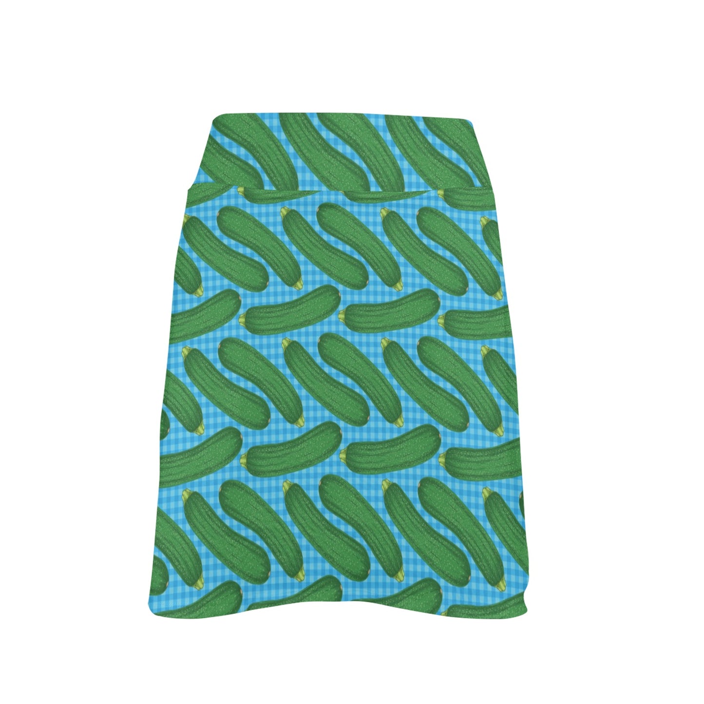 Zucchini Print Design LKS301 17" Golf & Pickleball Skort with Pockets