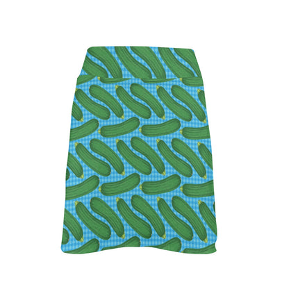 Zucchini Print Design LKS301 17" Golf & Pickleball Skort with Pockets