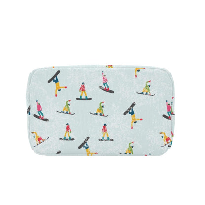 Snowboard Print Design LKS304 Insulated Lunch Bag