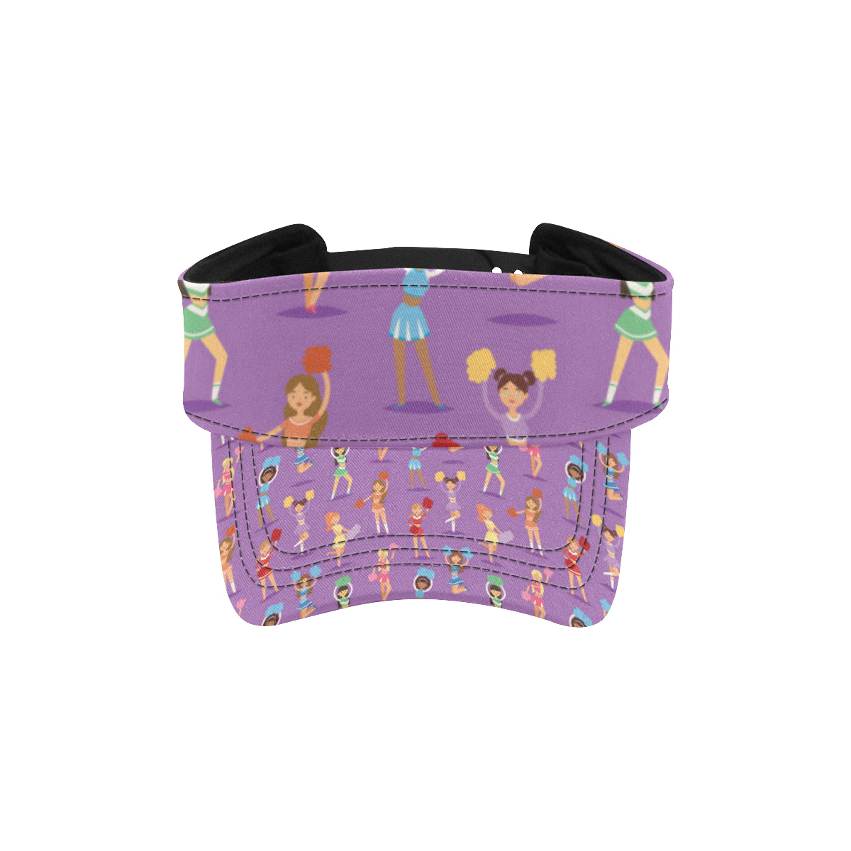 Cheerleader Pattern Print Design 02 Unisex Sun Visor