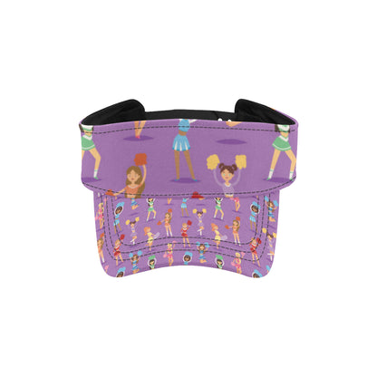 Cheerleader Pattern Print Design 02 Unisex Sun Visor